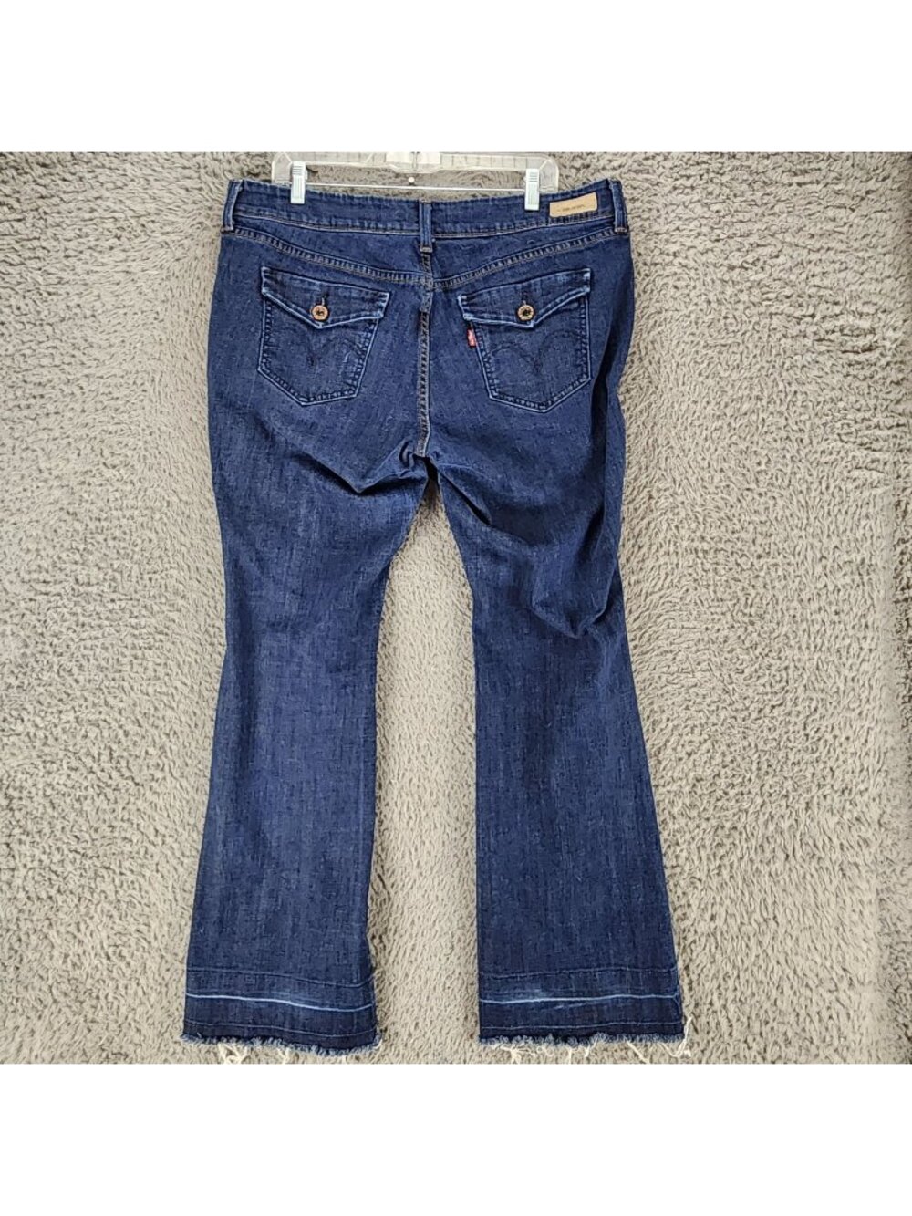 Levis Jeans Womens 18  Blue 542 Stretch Denim Flare *Read*